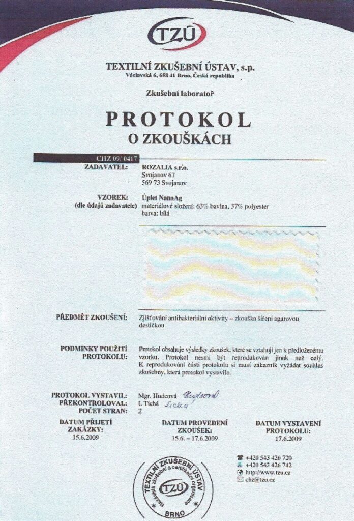 Protokol o zkouškách